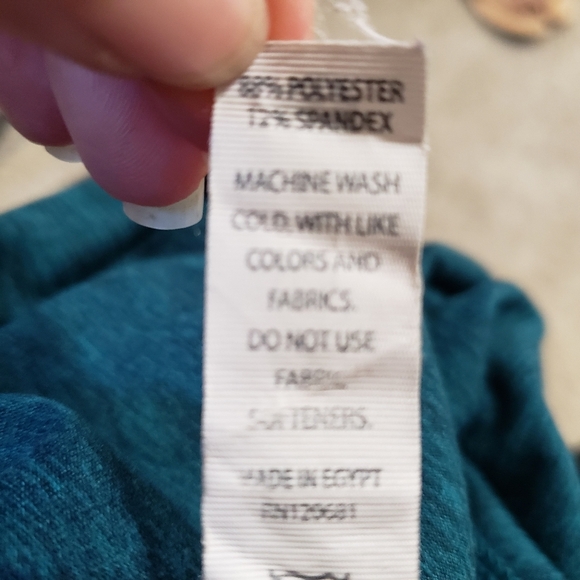 Scorpio Sol Heathered Green Leggings size Small - Picture 8 of 8